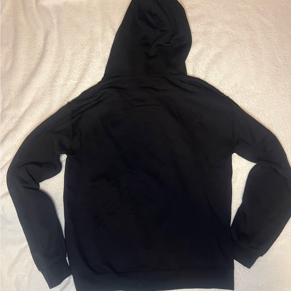 MTV Black Hoodie with White Checker and Neon Green Logo - Picture 2 of 2